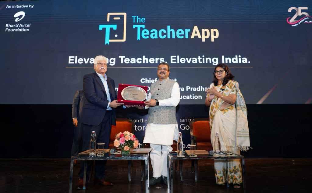 Bharti Airtel Foundation’s “TheTeacherApp’ Unveiled by Union Minister of Education